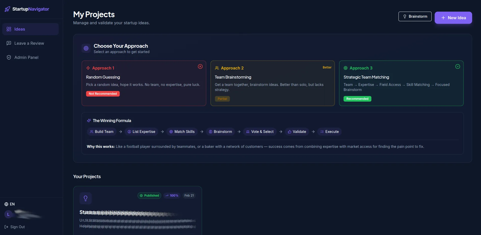 Dashboard View 1